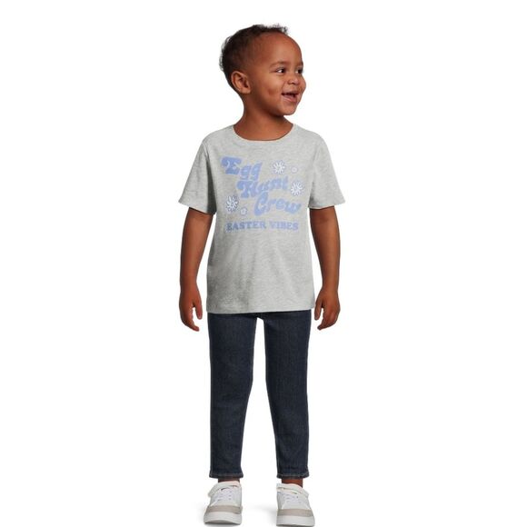 Wonder Nation Easter Toddler Short Sleeve Graphic T-Shirt, Size 3T - Picture 4 of 10